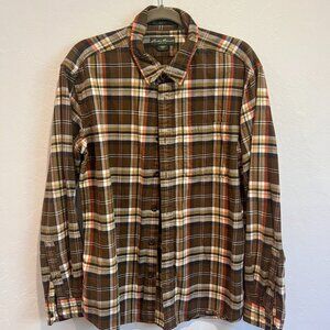 Eddie Bauer Flannel‎ Size Large